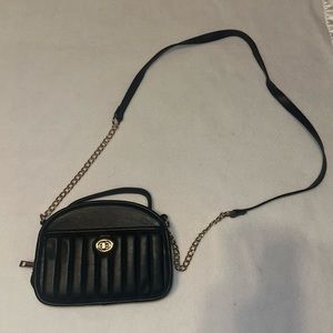 black crossbody